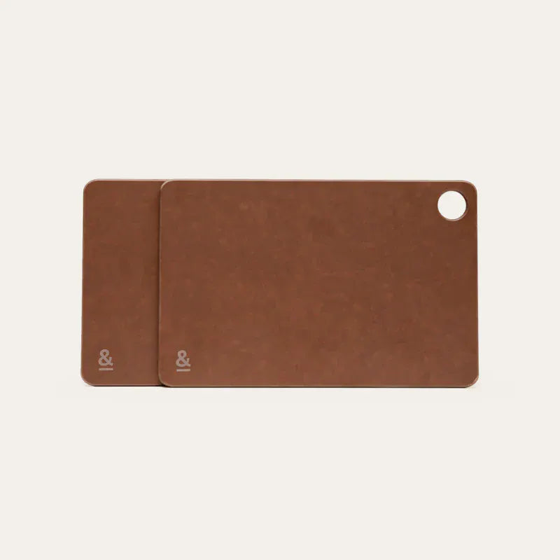 Haven & Space Berry KITCHEN Nutmeg Mini Chopping Board | Set of 2