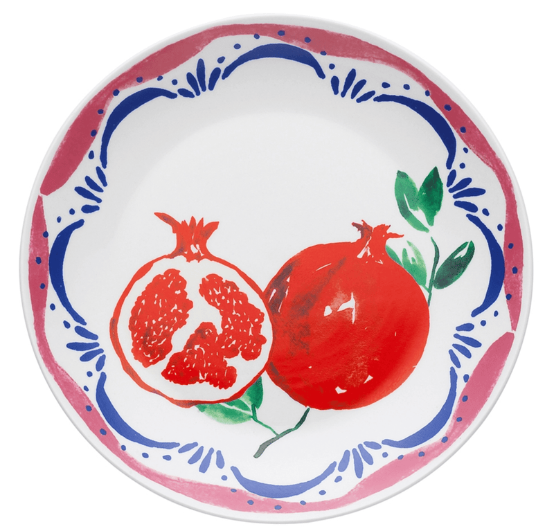 Haven & Space Berry KITCHEN Positano Pomegranate Plate