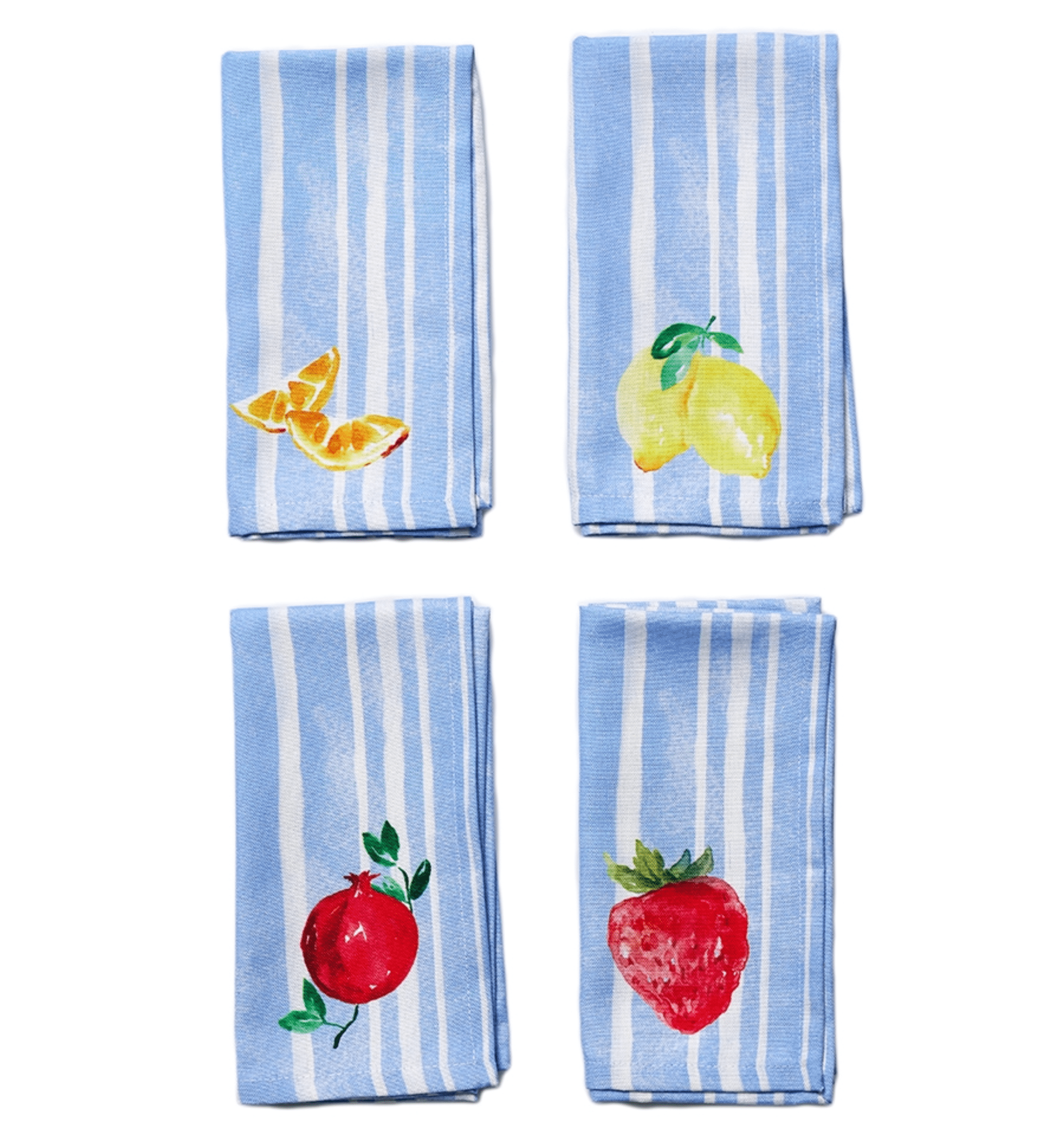 Haven & Space Berry KITCHEN Positano S/4 Cotton Napkin
