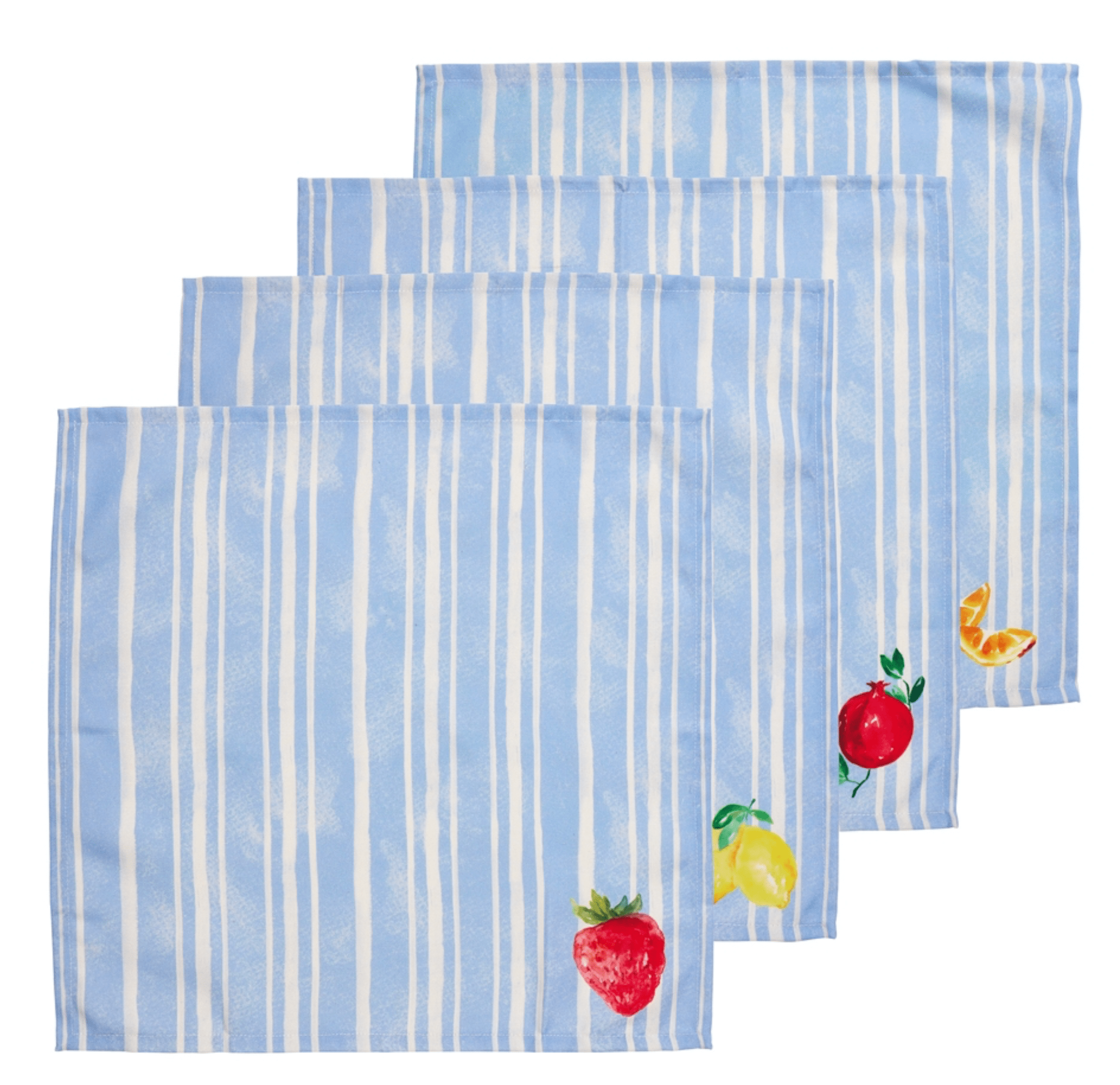 Haven & Space Berry KITCHEN Positano S/4 Cotton Napkin