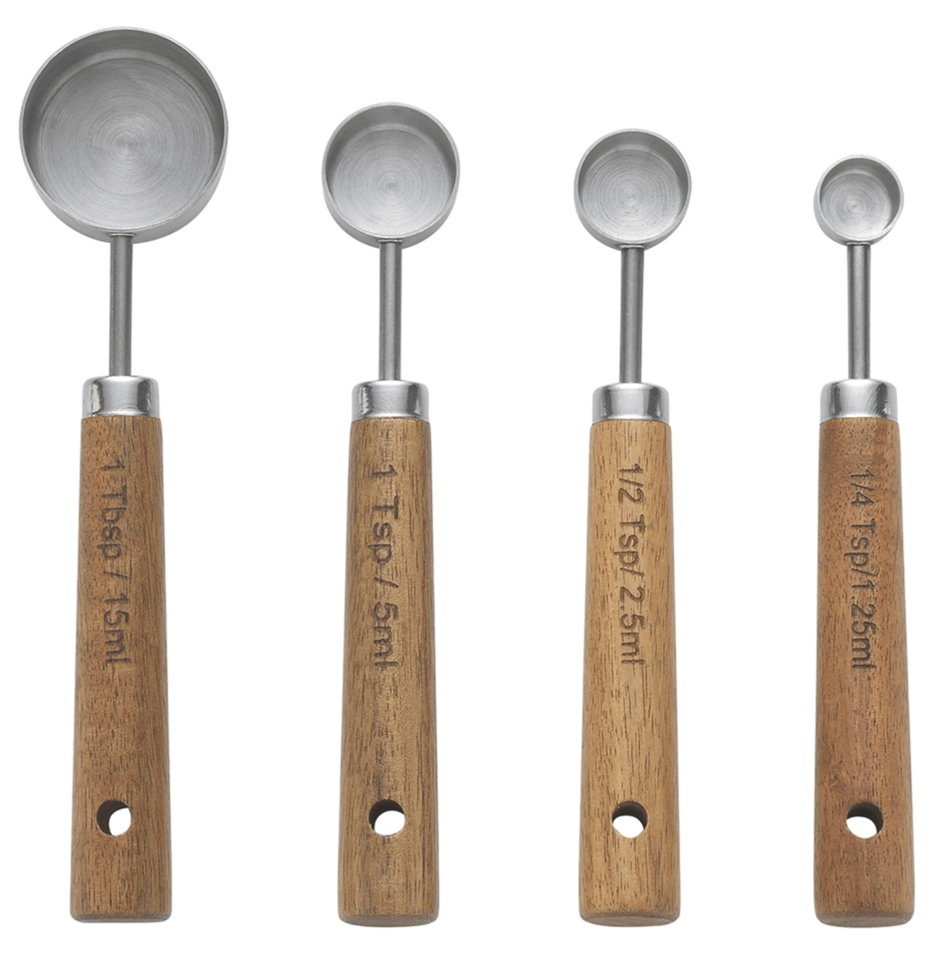 Haven & Space Berry KITCHEN Provisions S/4 Measuring Spoons