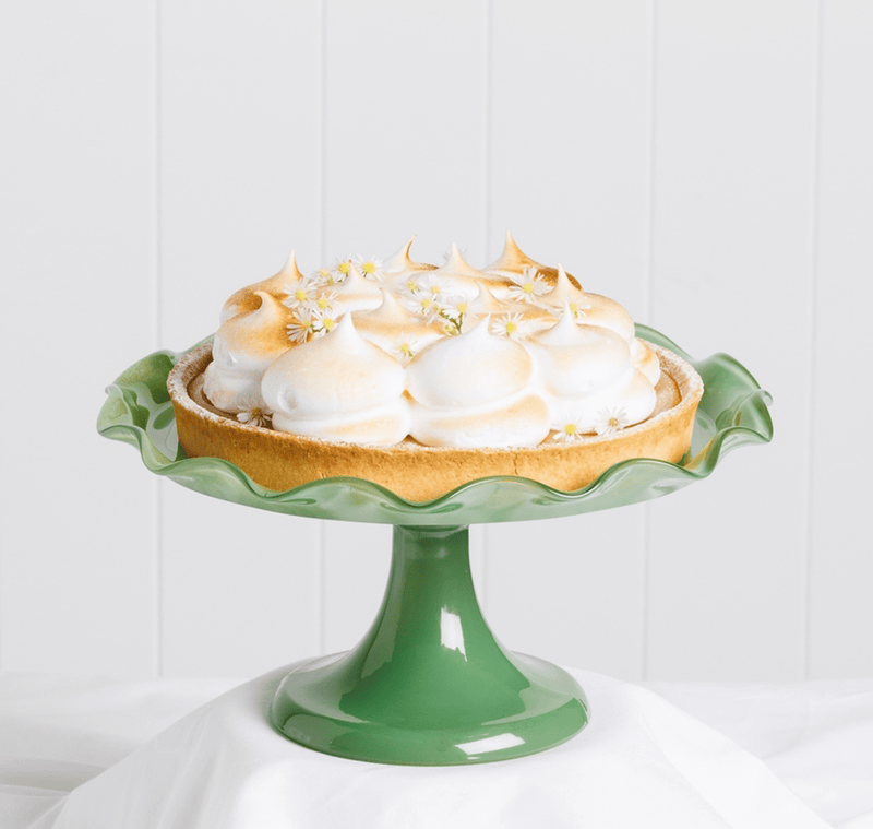 Haven & Space Berry KITCHEN Ruffle Cake Stand