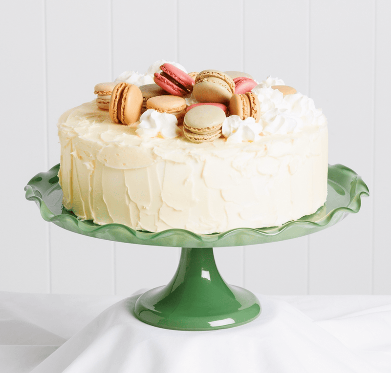 Haven & Space Berry KITCHEN Ruffle Cake Stand