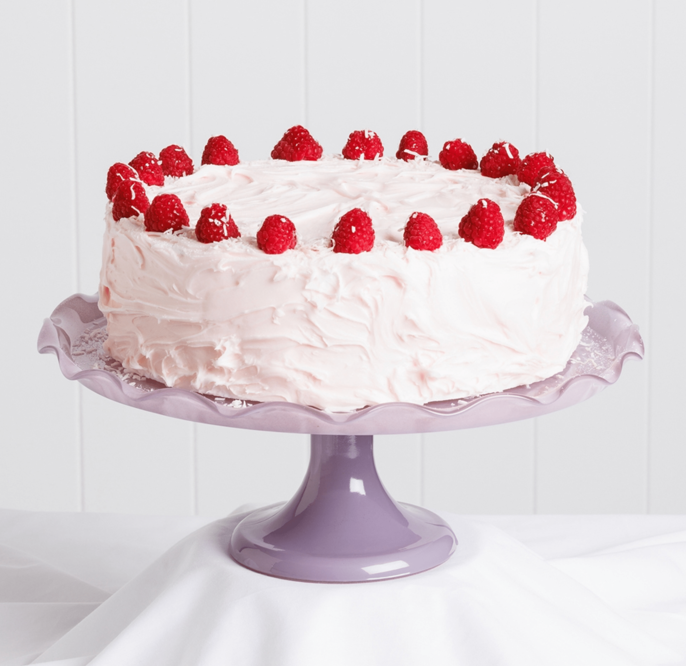 Haven & Space Berry KITCHEN Ruffle Cake Stand