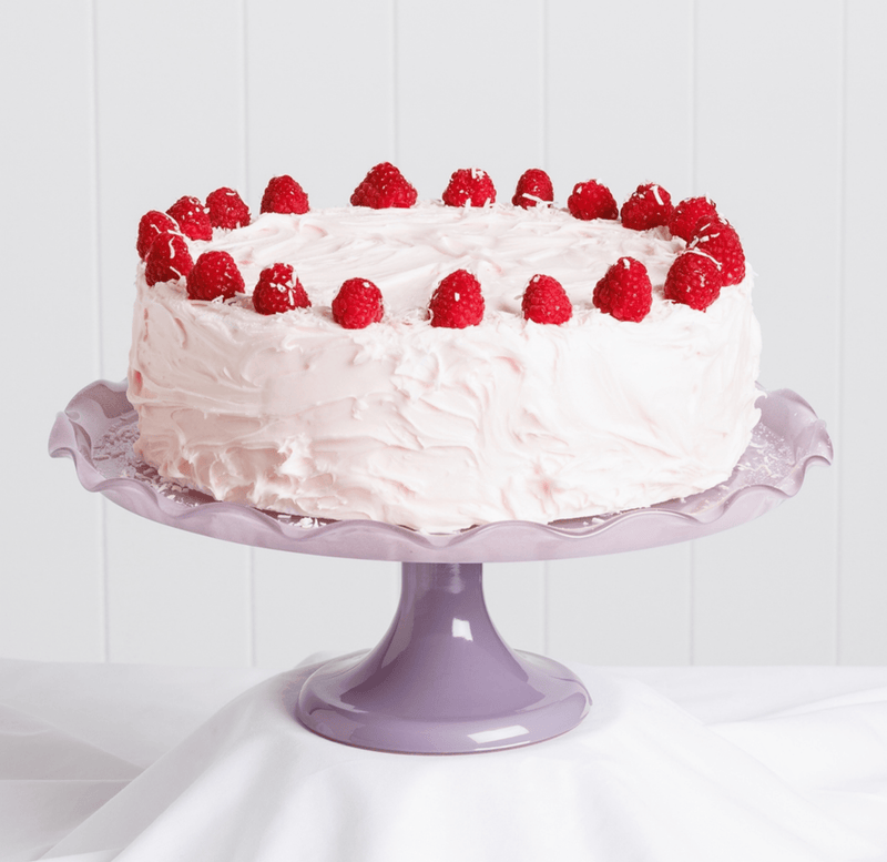 Haven & Space Berry KITCHEN Ruffle Cake Stand