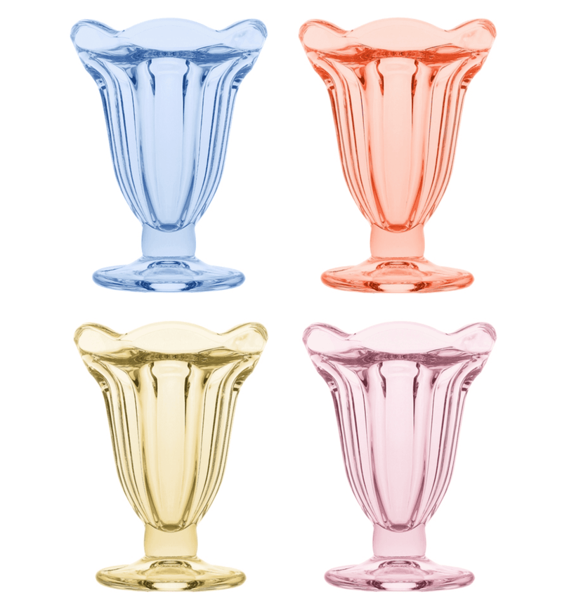 Haven & Space Berry KITCHEN S/4 Sundae Glasses
