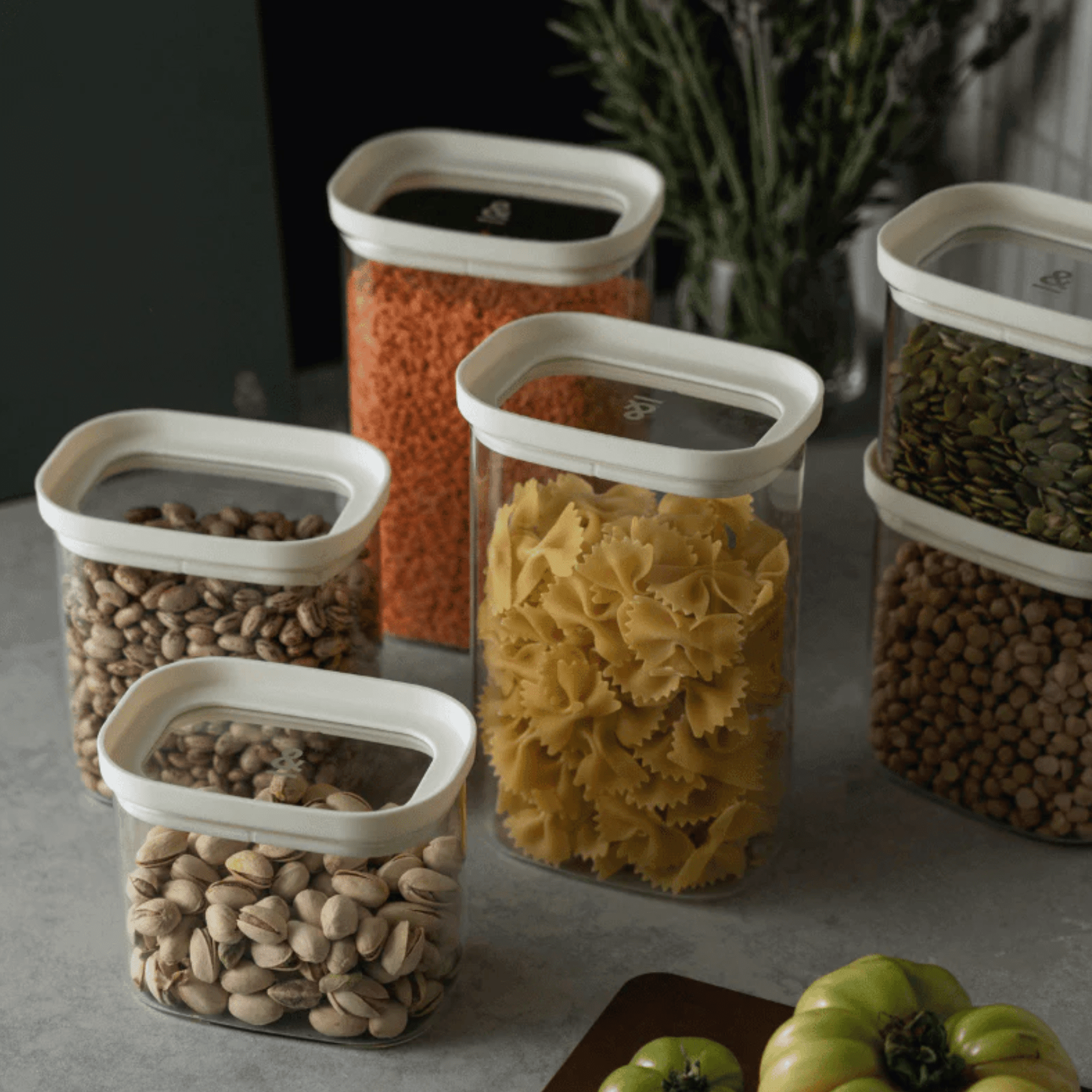 Haven & Space Berry KITCHEN Tallow Rectangle Pantry Bundle