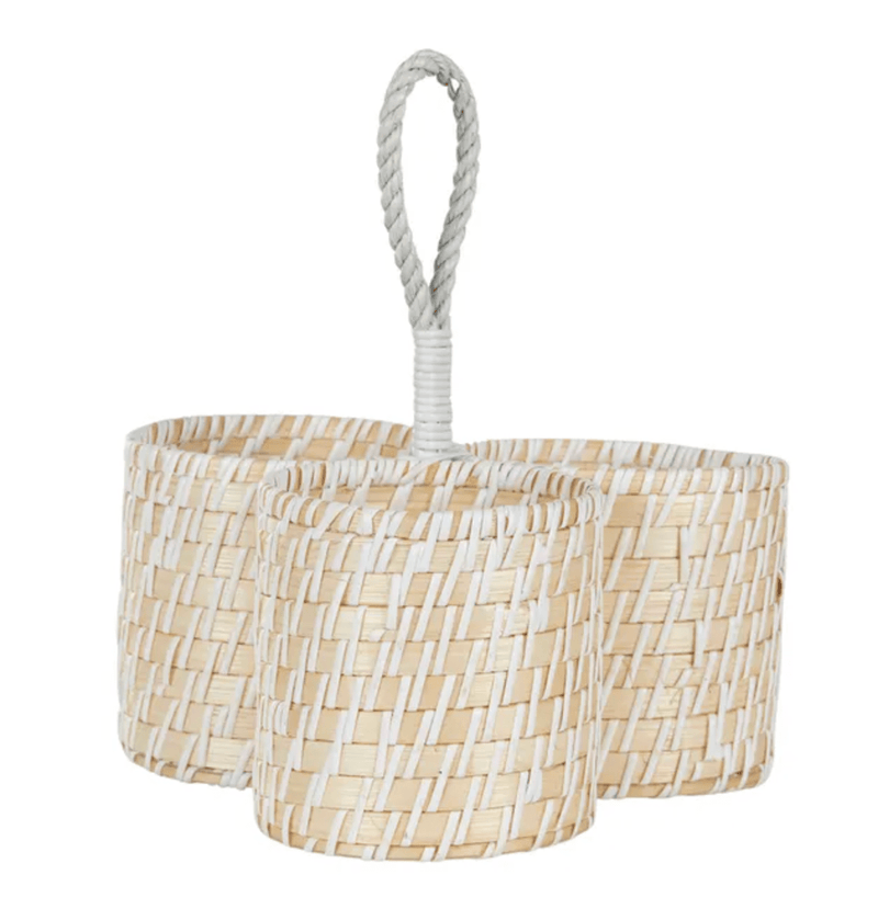 Haven & Space Berry KITCHEN Tulum Rattan Bottle Holder