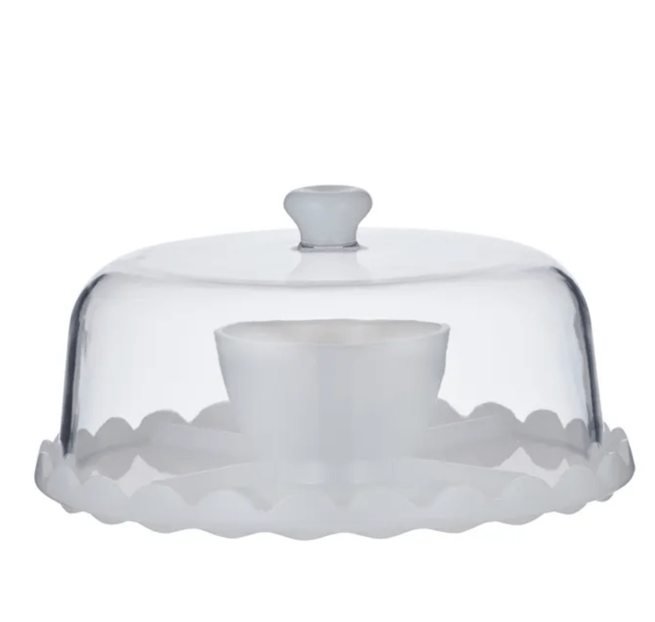 Haven & Space Berry KITCHEN White Cibo Server