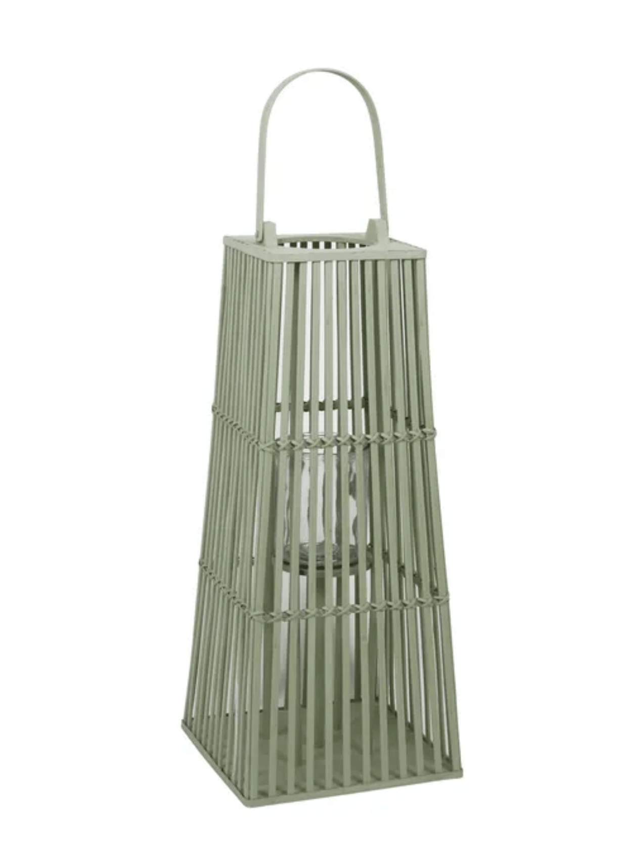 Haven & Space Berry LANTERN 67cm Rhodes Bamboo Lantern