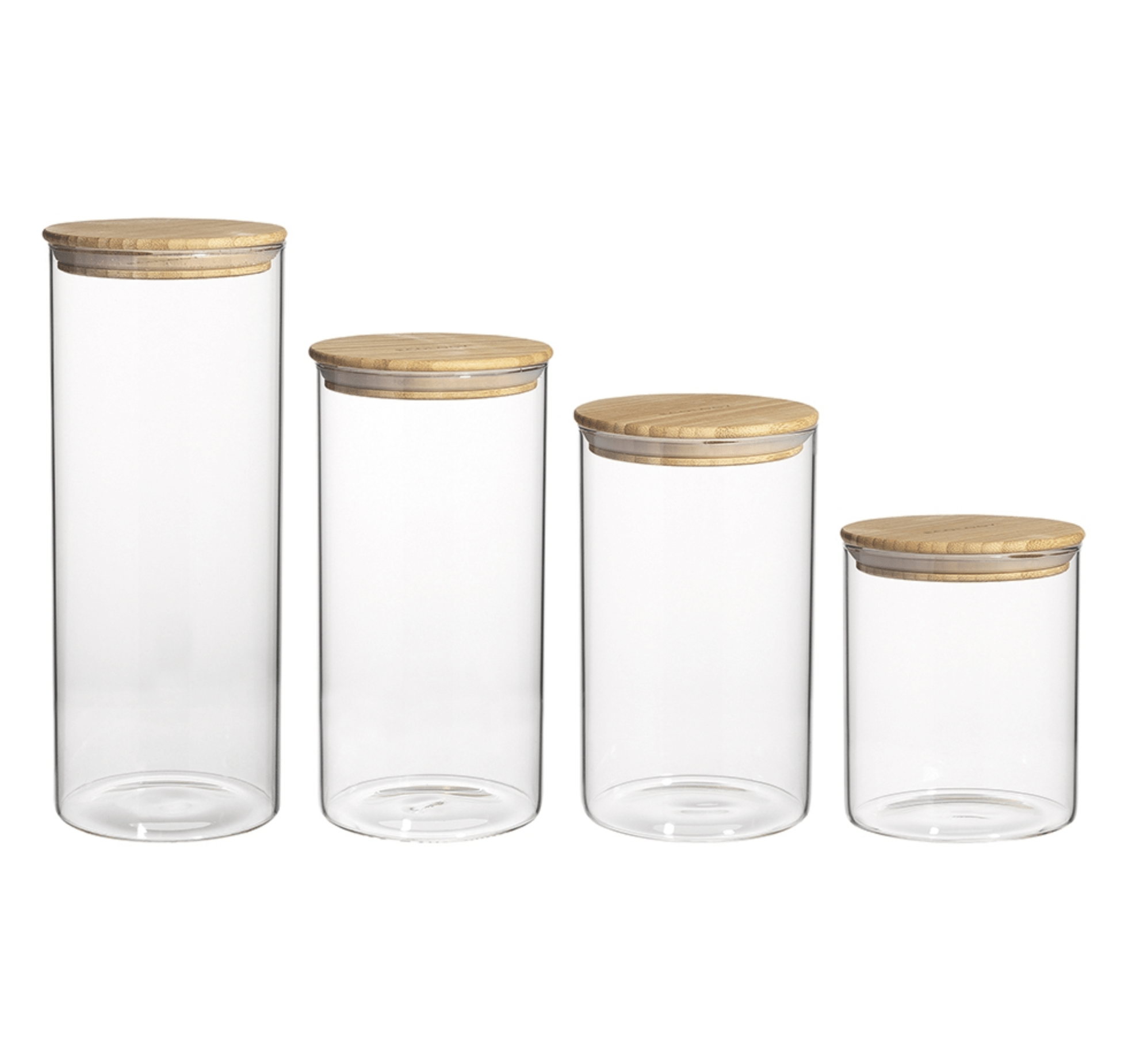 Haven & Space Berry Pantry Canisters Set of 4