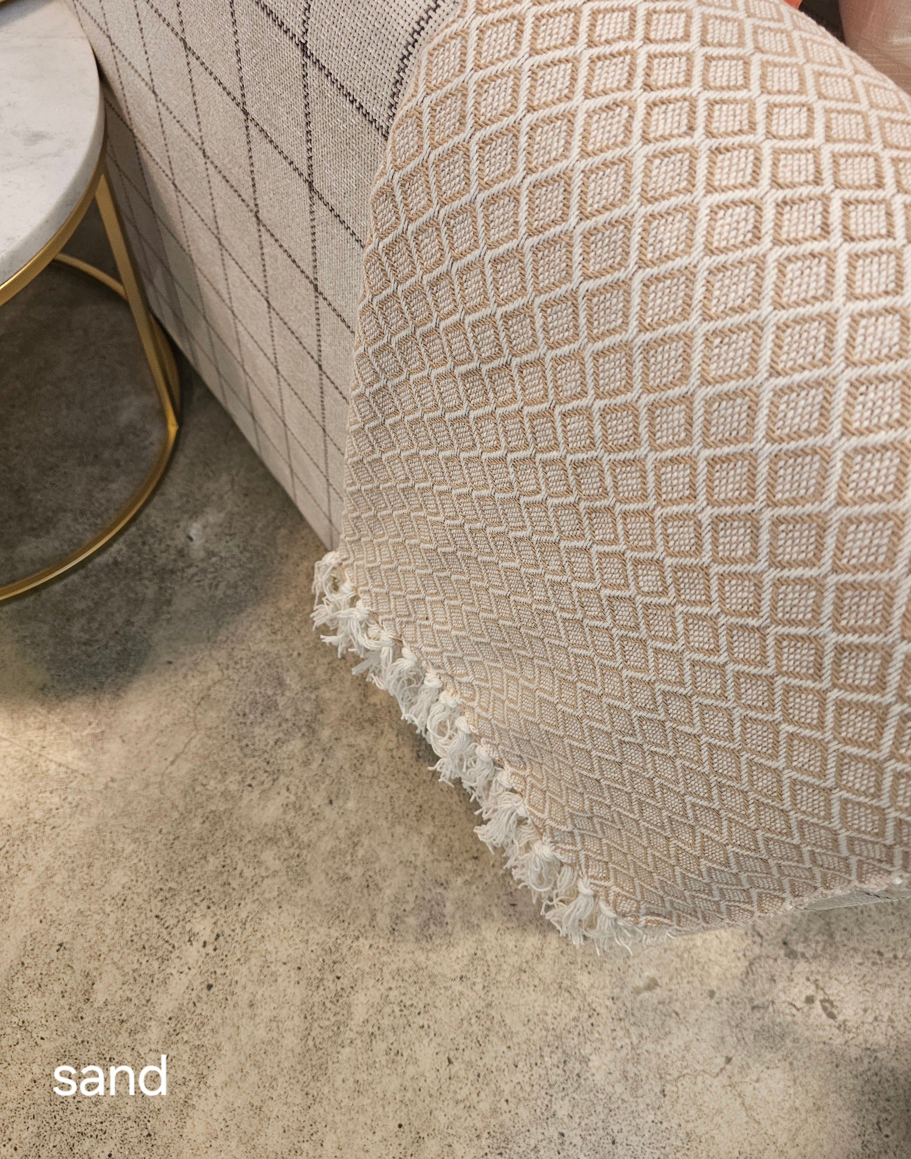 Haven & Space Berry RUG/MAT 125x150cm / COTTON Assorted Cotton Throws