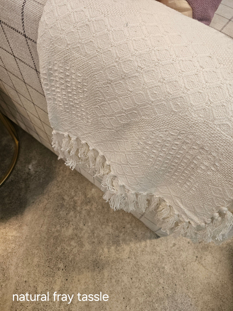 Haven & Space Berry RUG/MAT 125x150cm / COTTON Assorted Cotton Throws