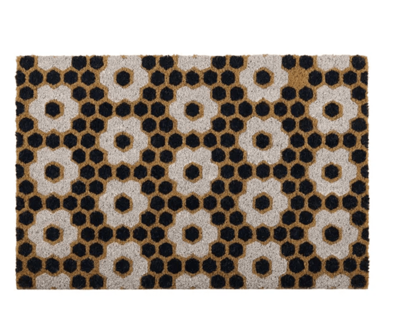 Haven & Space Berry RUG/MAT 60cm Mosaic Floral Mat