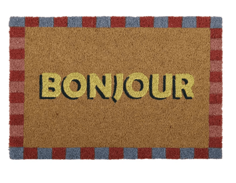 Haven & Space Berry RUG/MAT Bonjour PVC Coir Mat