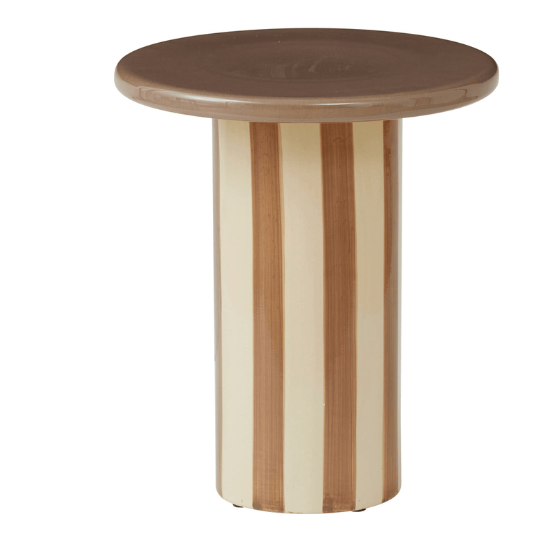 Haven & Space Berry SIDE TABLE Rayas Ceramic Table