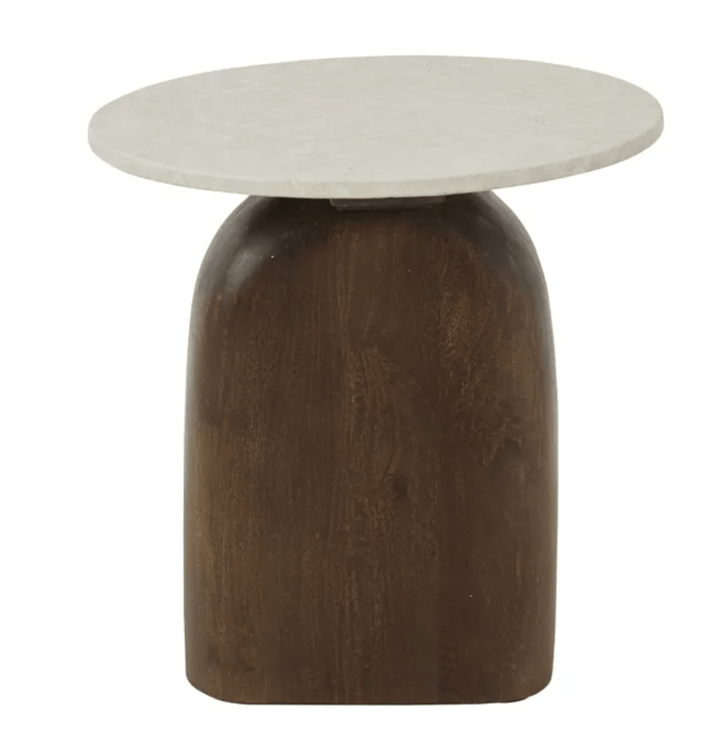 Haven & Space Berry SIDE TABLE Trinity Marble Side Table