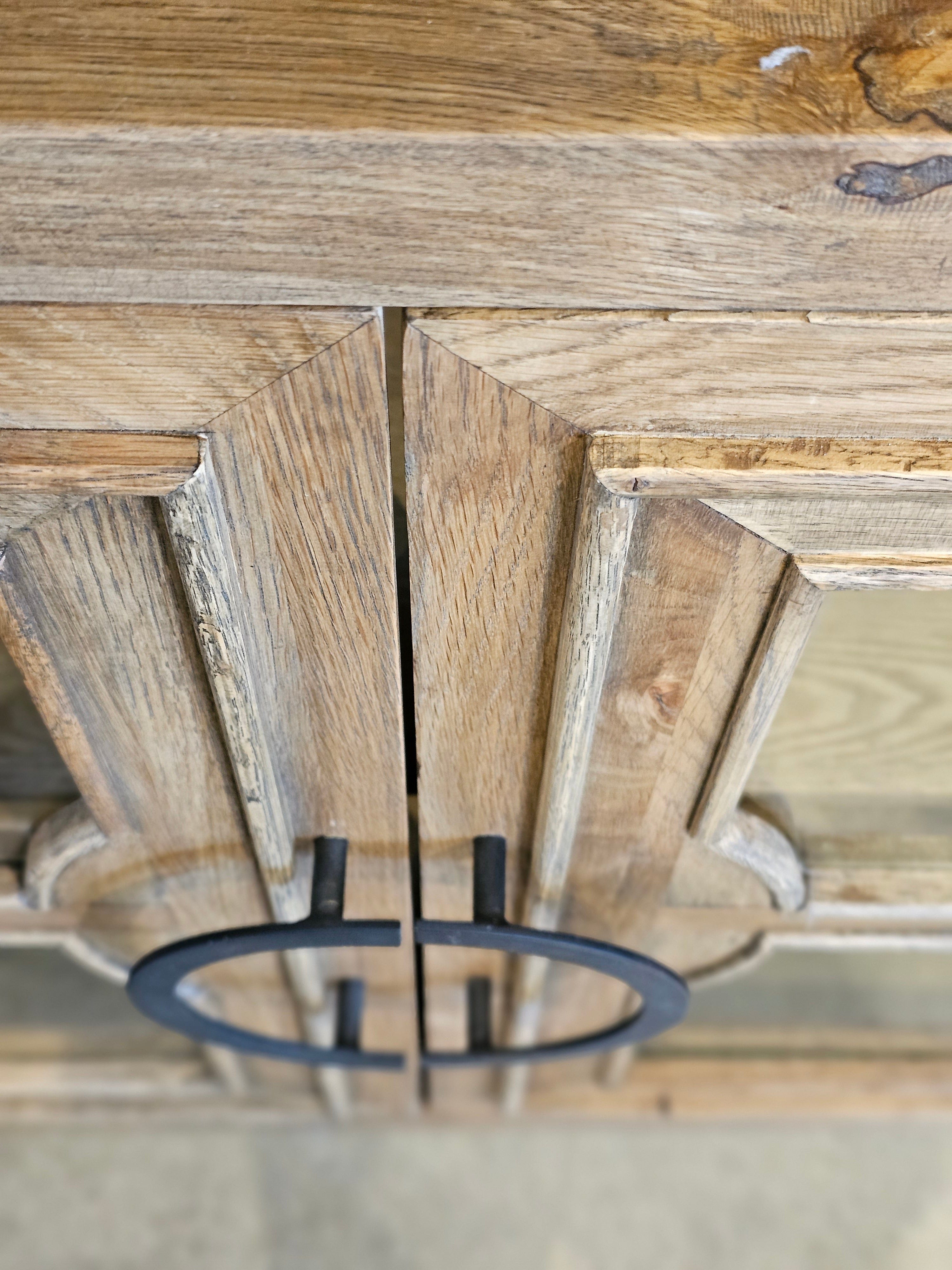 Haven & Space Berry SIDEBOARD 180x45x80CM Modus Sideboard W' Glass Doors