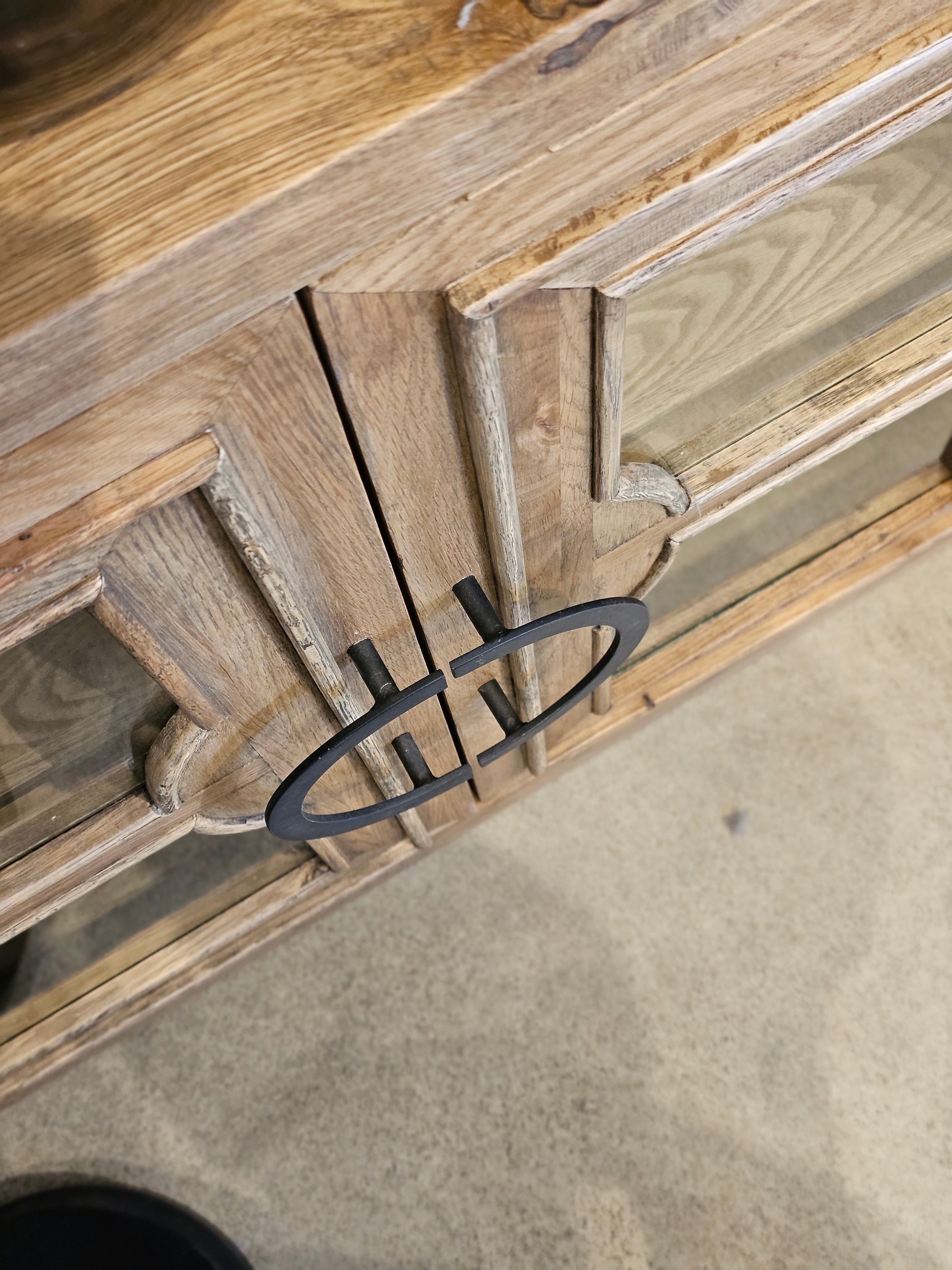 Haven & Space Berry SIDEBOARD 180x45x80CM Modus Sideboard W' Glass Doors