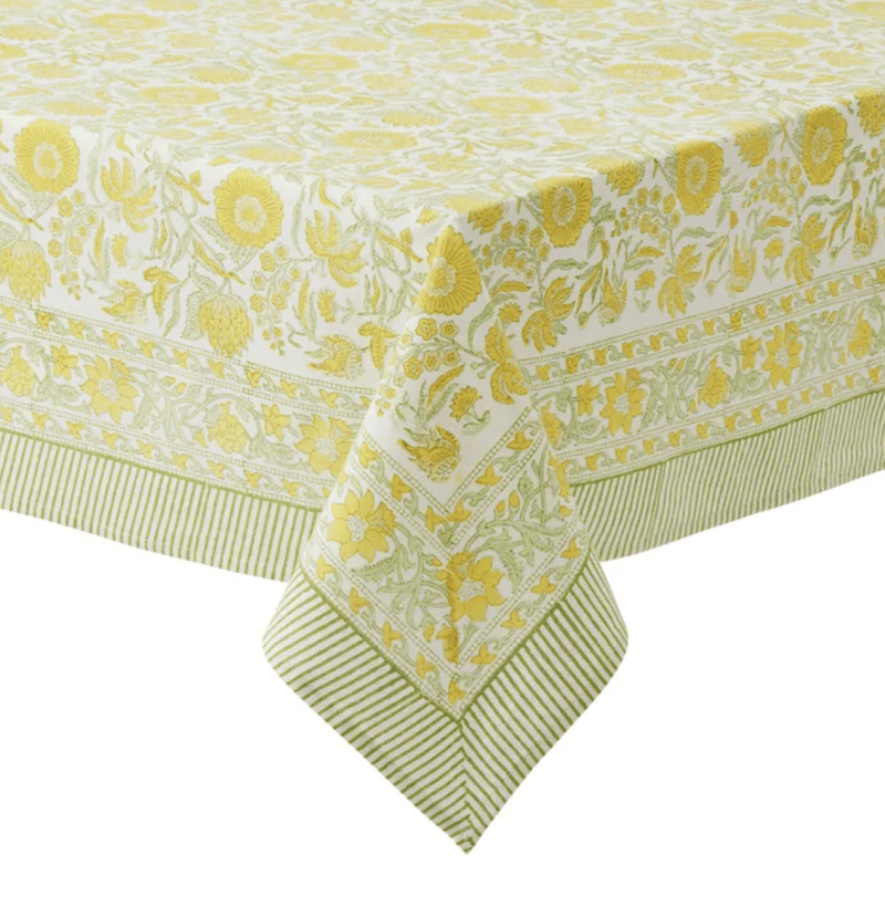 Haven & Space Berry SOFT FURNISHINGS Marigold Cotton Tablecloth