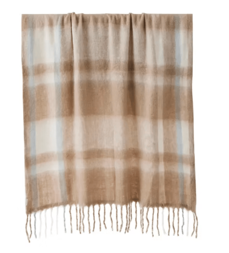 Haven & Space Berry THROW 125x150cm Capulet Wool Blend Throw
