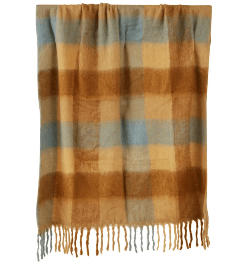 Haven & Space Berry THROW 125x150cm Horatio Wool Blend Throw