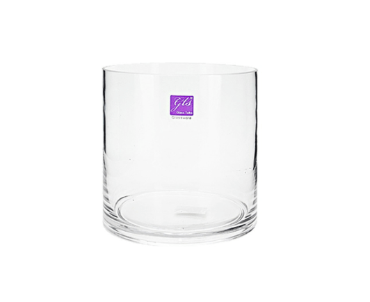 Haven & Space Berry VASES 15cm Glass Cylinder Vase