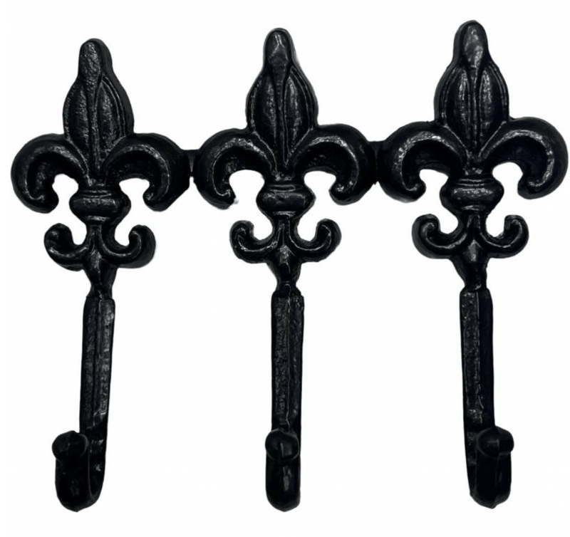 Haven & Space Berry WALL DECOR 5CM x 21CM x 18CM Fleur 3 Wall Hook