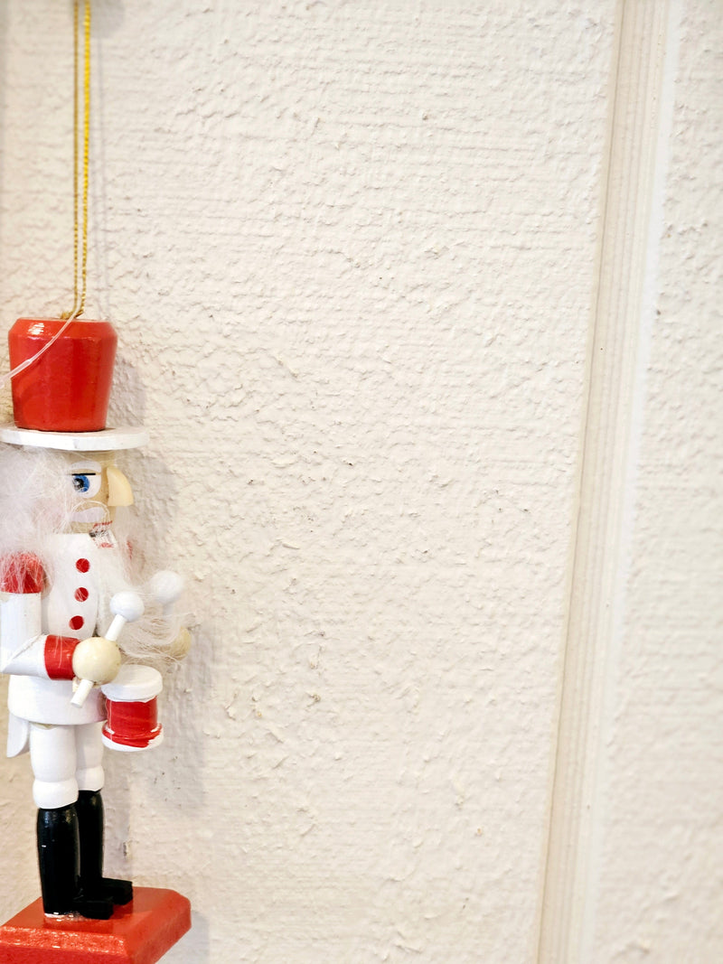 Haven & Space Berry XMAS 13cm Nutcracker Drummer Decoration