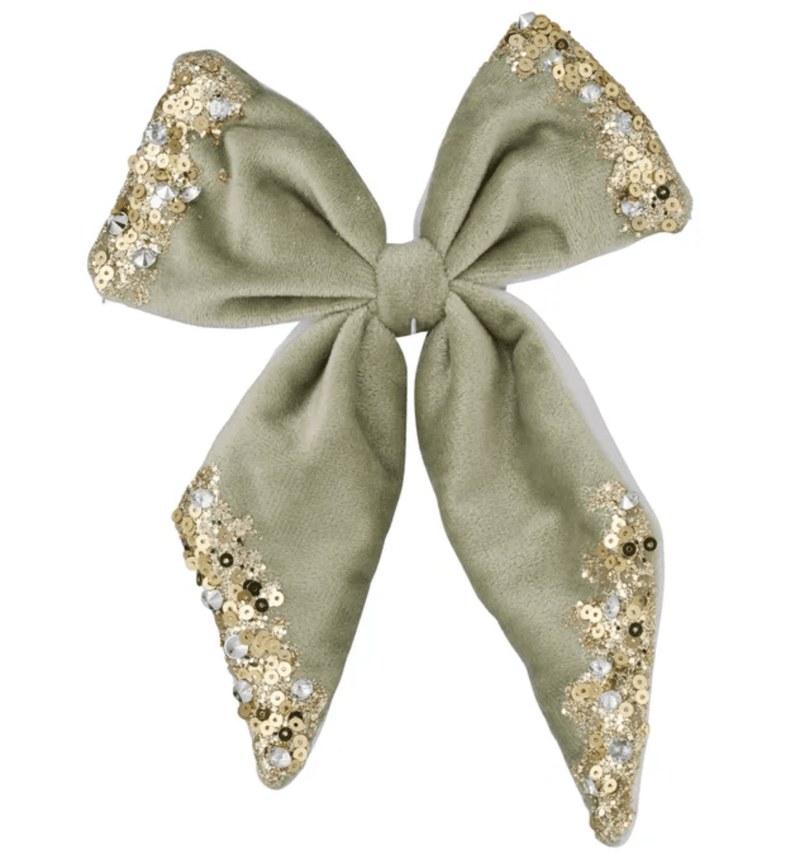 Haven & Space Berry XMAS Embelished Bow