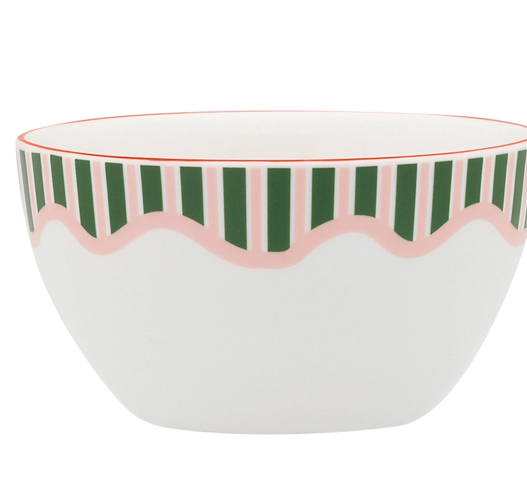 Haven & Space Berry XMAS night Before Christmas S/2 Dip Bowl