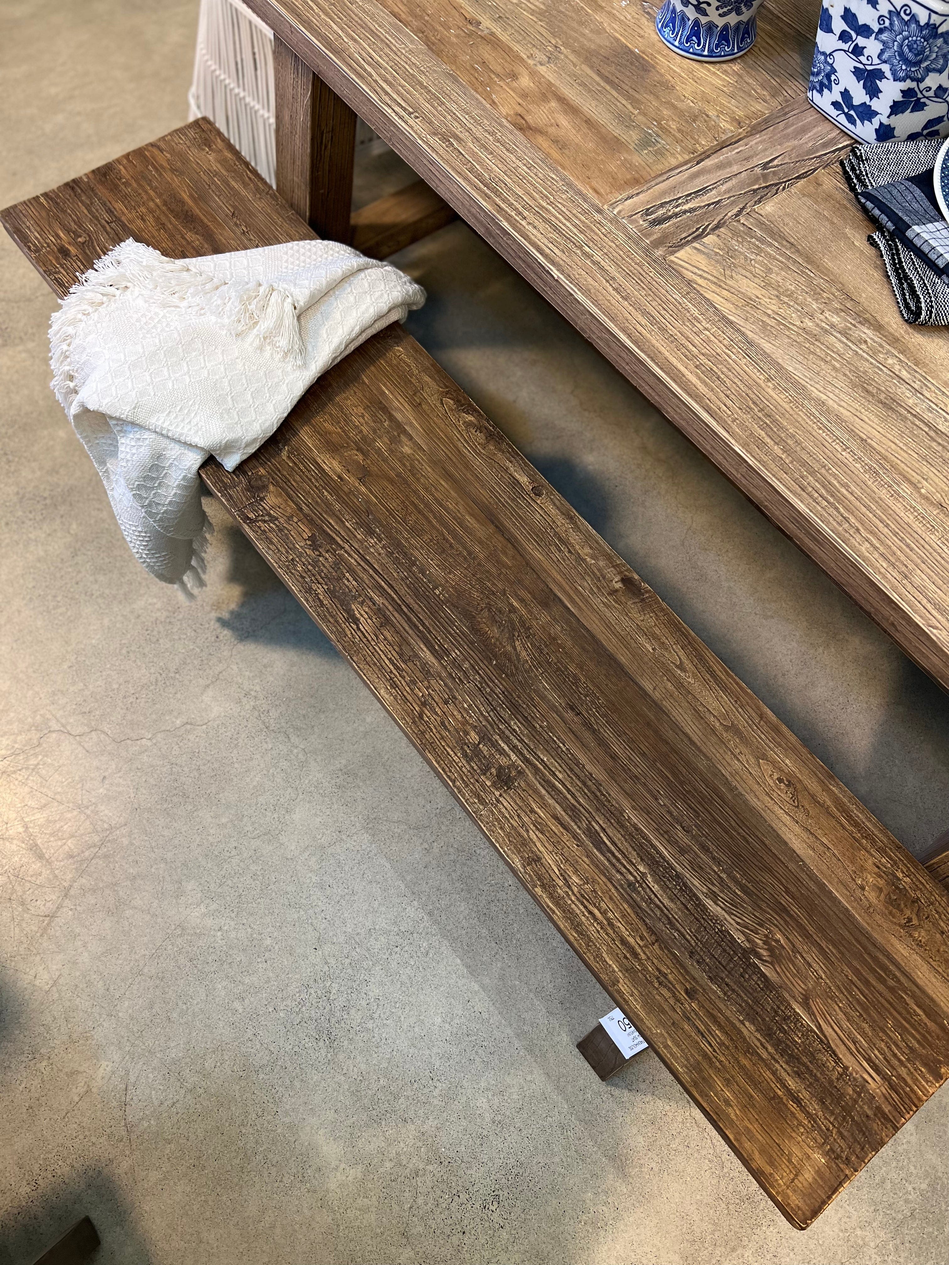 Haven and space furniture Bench Old Elm