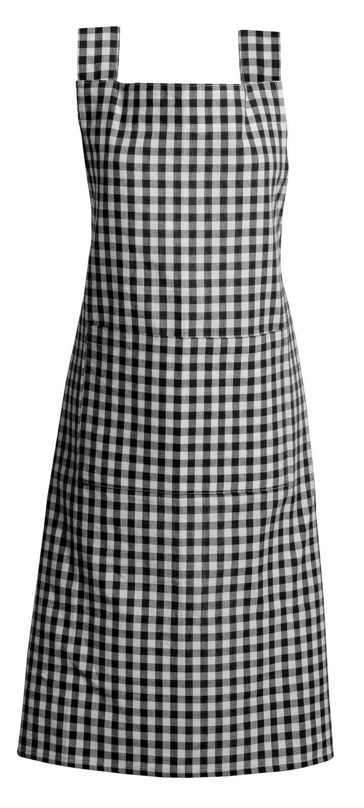 Haven & Space Berry Black Gingham Checkered Apron - Assorted Colours