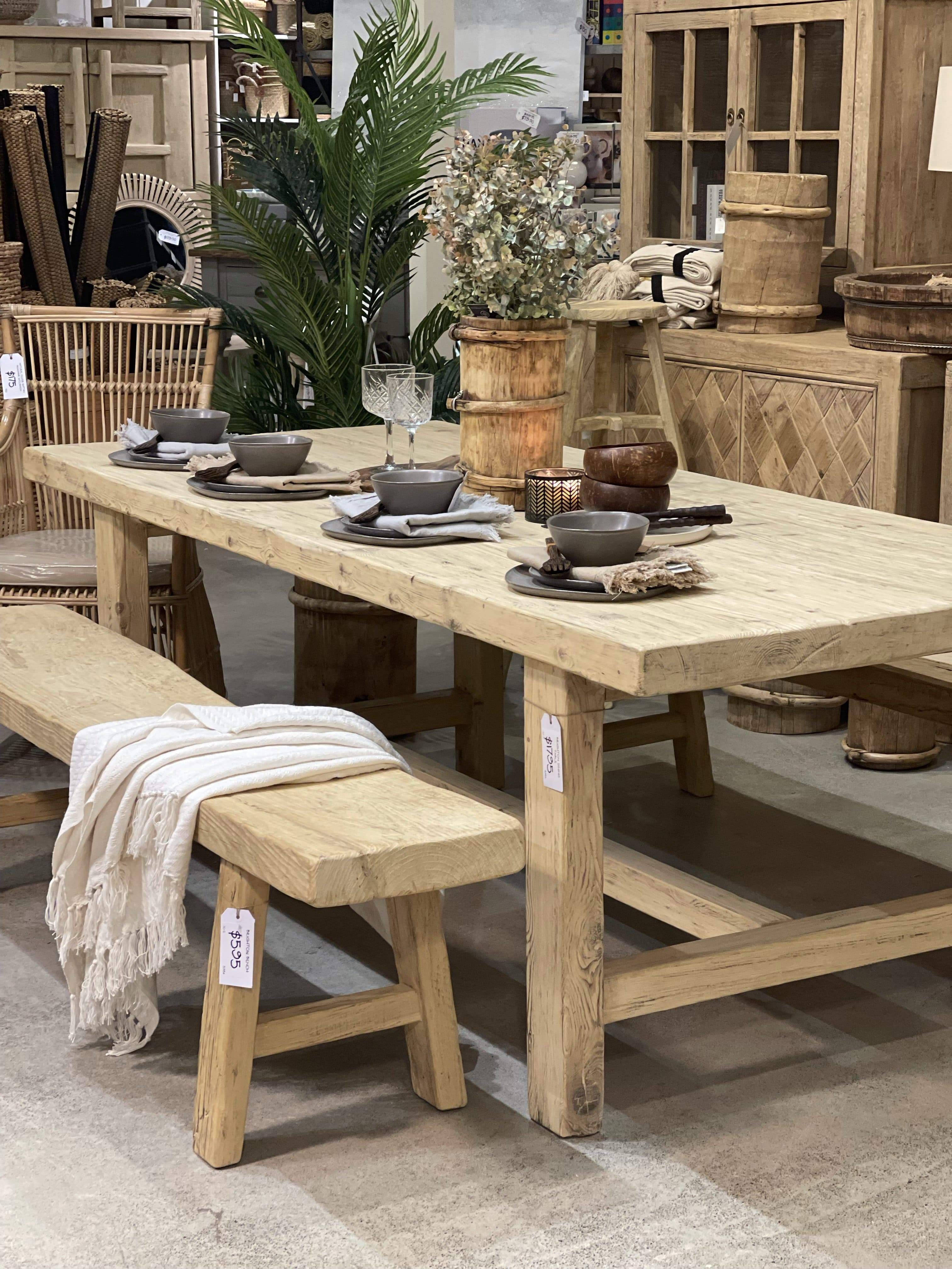 Haven & Space Berry Brighton Bench