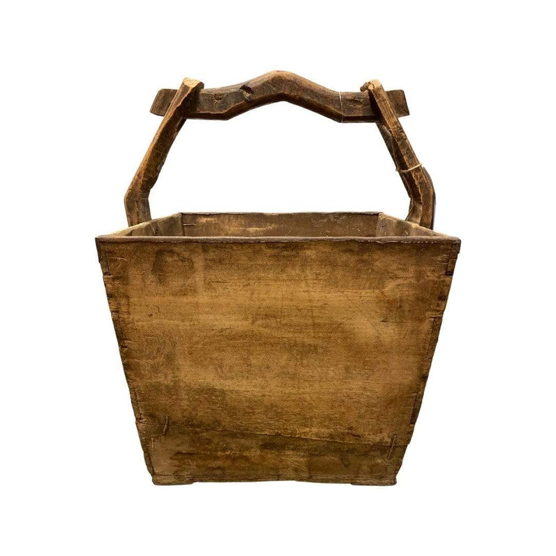 Haven & Space Berry Chinese Square Bucket