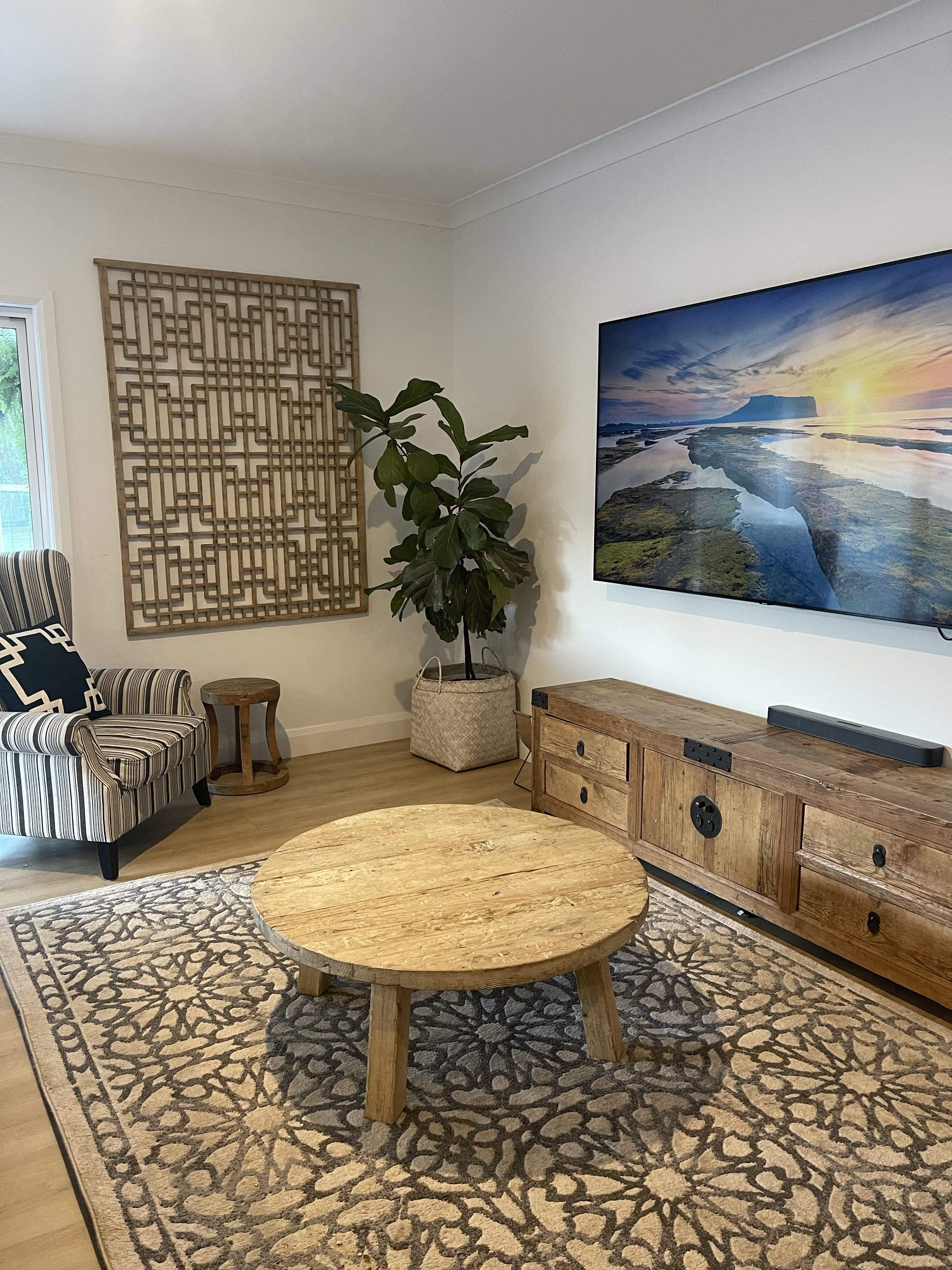 Haven & Space Berry Chinese Timber Screen