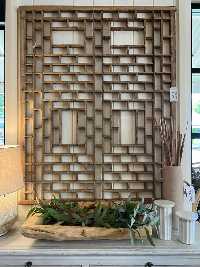 Haven & Space Berry Chinese Timber Screen