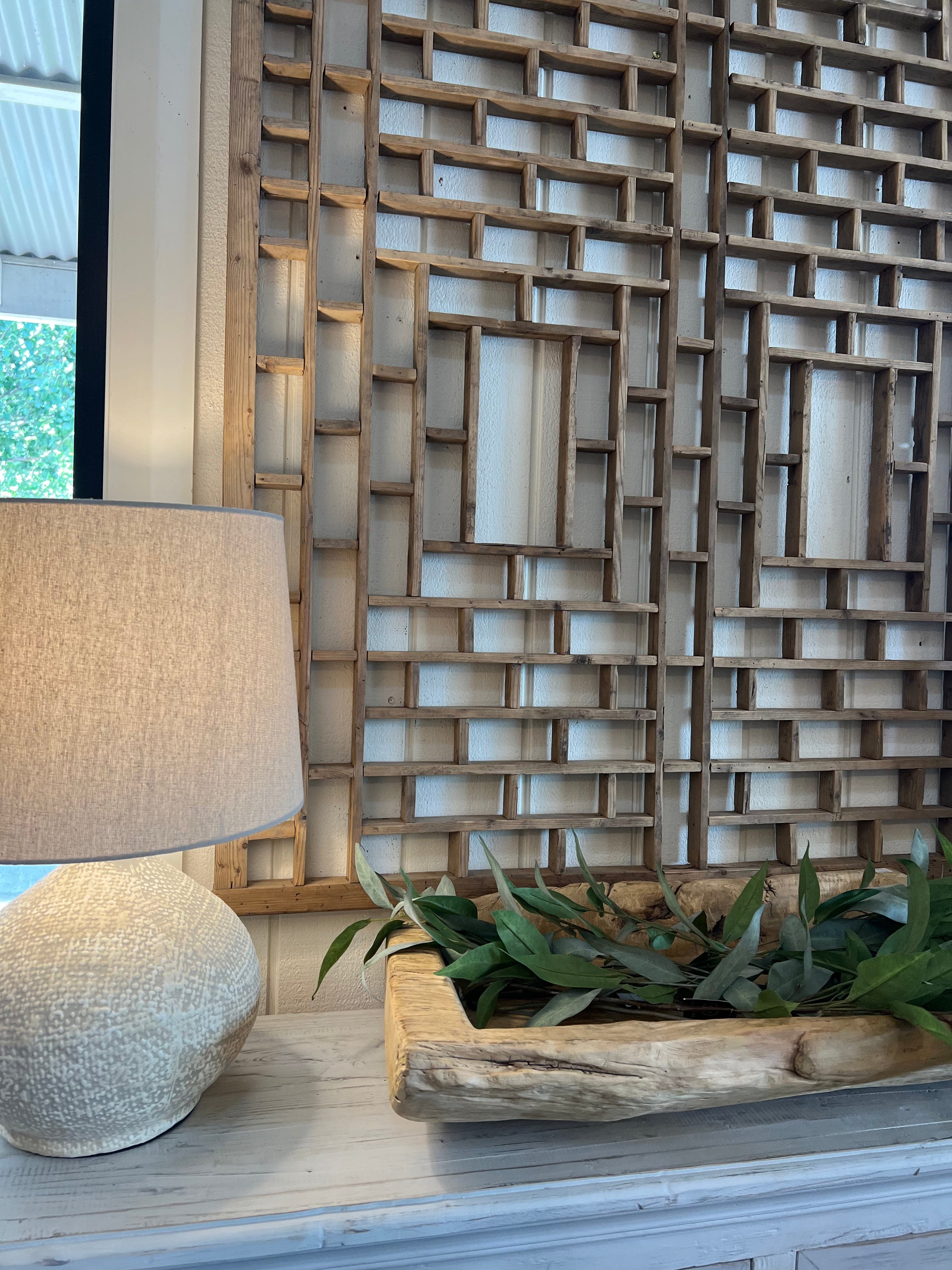 Haven & Space Berry Chinese Timber Screen