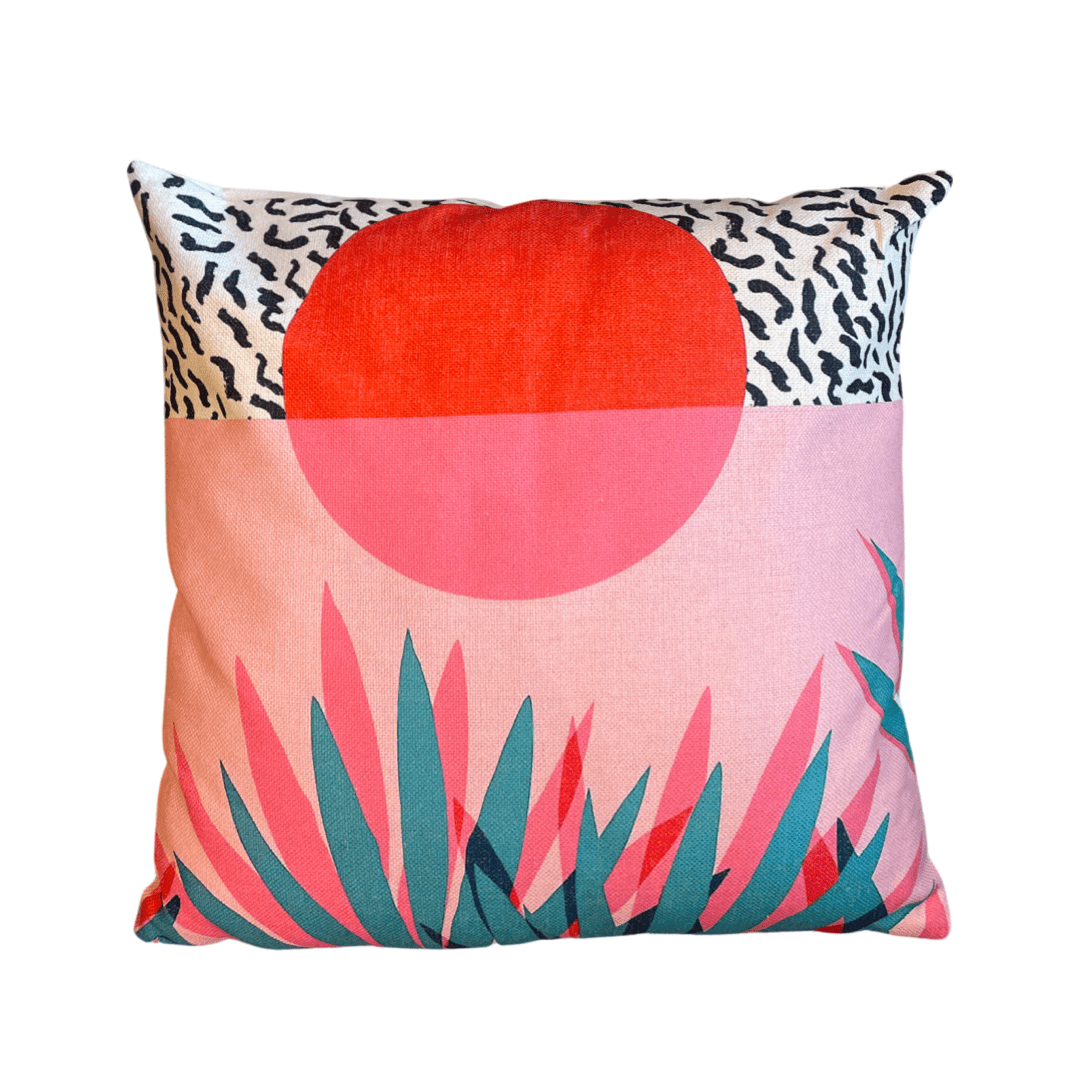 Haven & Space Berry Cushions Block Colour Cushion