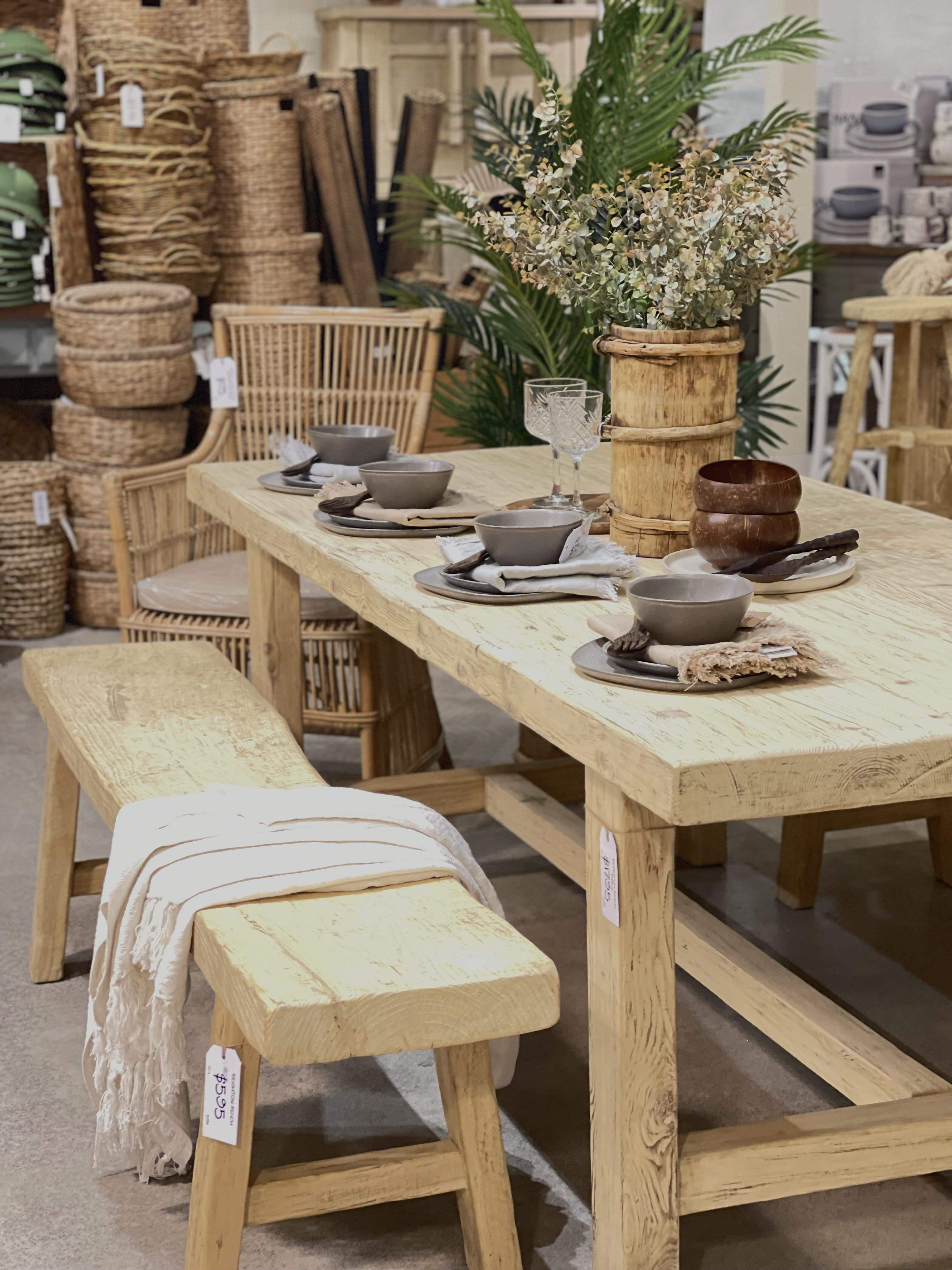 Haven & Space Berry Furniture Brighton Dining Table 220x100x78cm