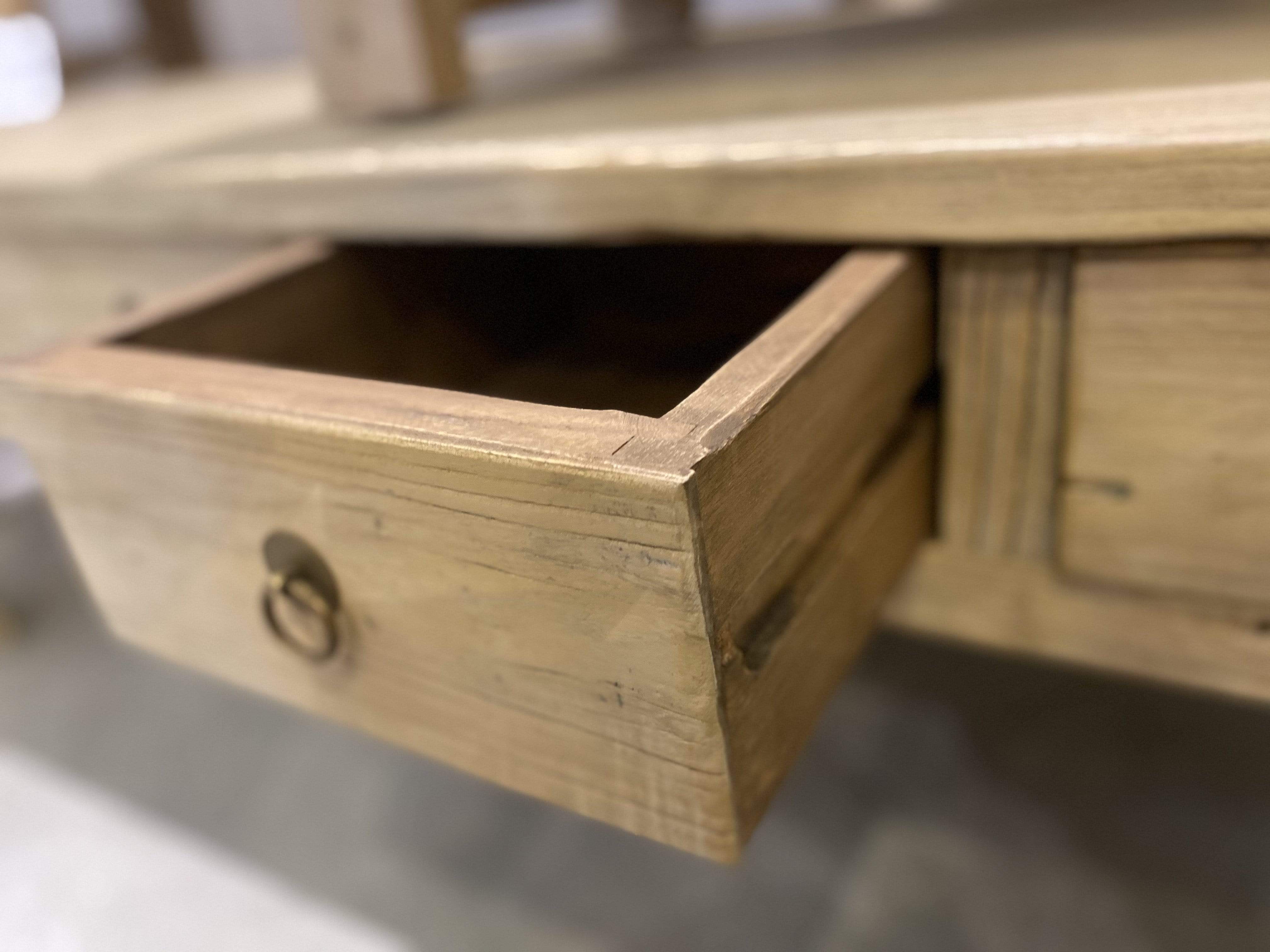 Haven & Space Berry Recycled Elm 8 Drawer Coffee Table