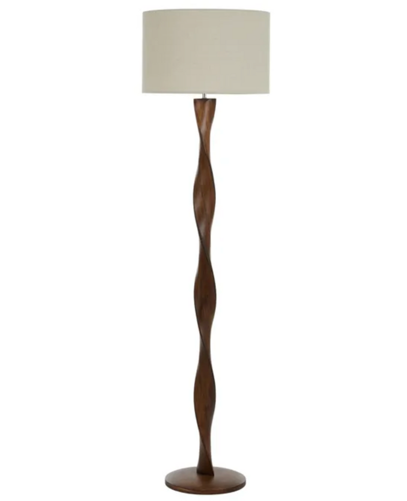 Priya Wood Floor Lamp