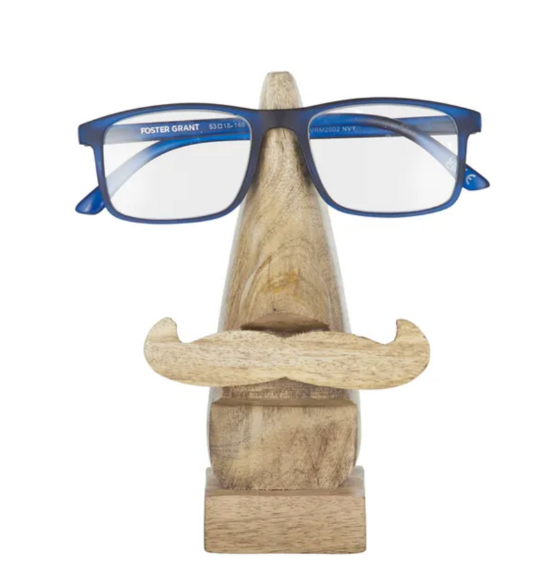 His Wood Glasses Holder