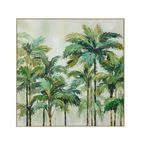 Haven & Space Berry CANVAS 100x100CM Cairns Framed Oil Painting