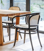 CARVER CHAIRS Black Mosman Bentwood Carver Dining Chair