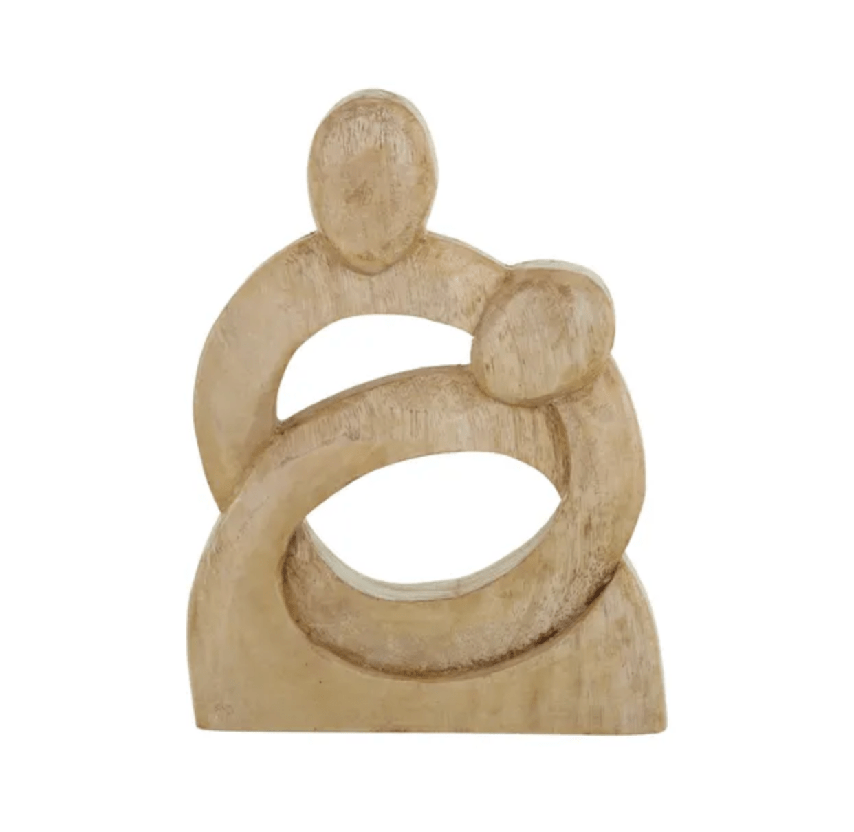 Haven & Space Berry ACCESSORIES 13.5x12CM / Natural Together Wood Sculpture