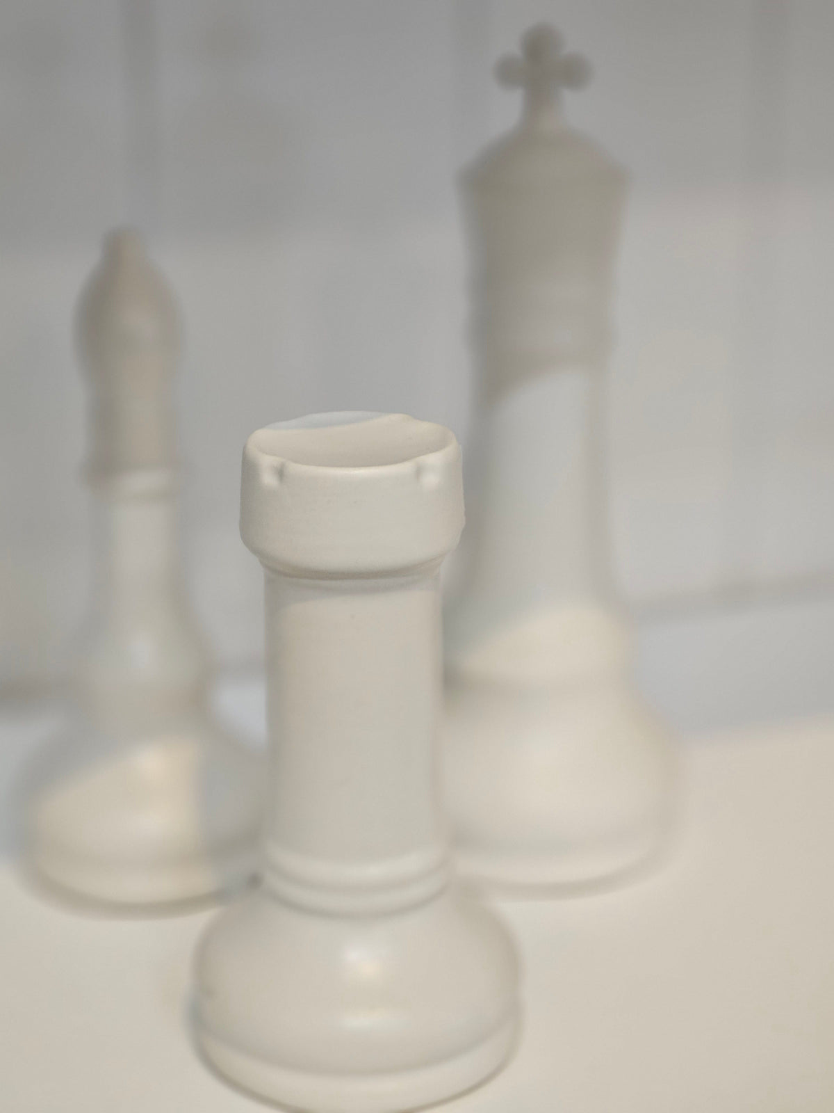 White Chess Pieces – Haven & Space Berry