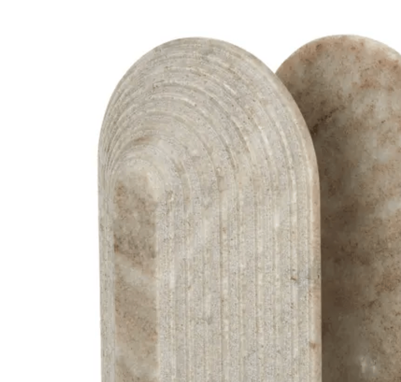 Haven & Space Berry ACCESSORIES 19cm Casa Marble S/2 Bookends