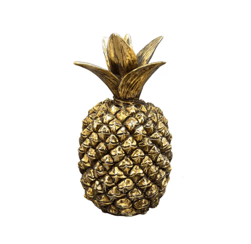 Haven & Space Berry ACCESSORIES 26CM / Gold Kaia Pineapple Decor