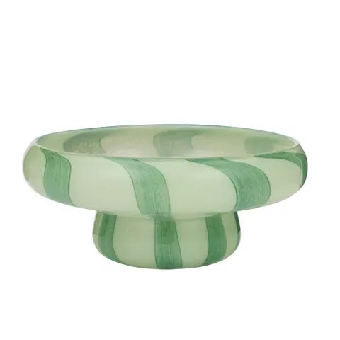 Haven & Space Berry ACCESSORIES 30x13cm / Sage/Forrest Granger Glass Bowl